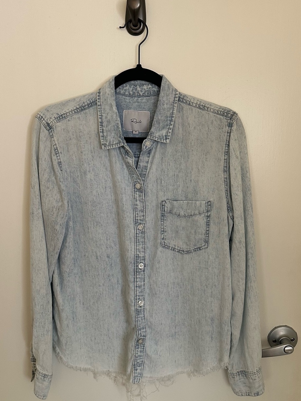 Rails Ingrid Raw Hem Shirt